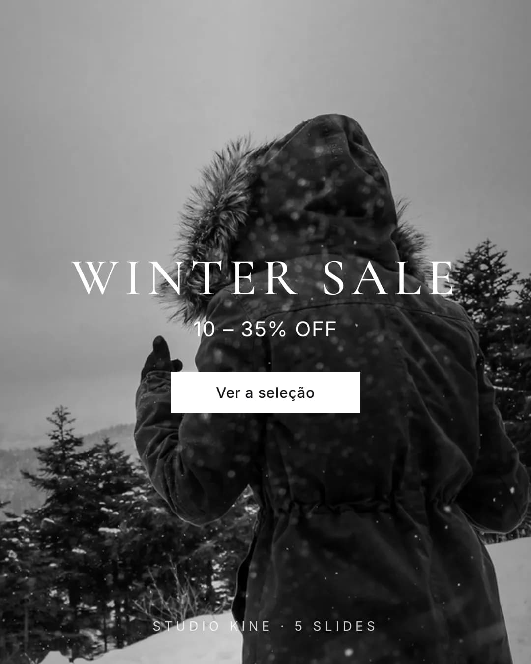Winter Sale — 10 a 35% off
