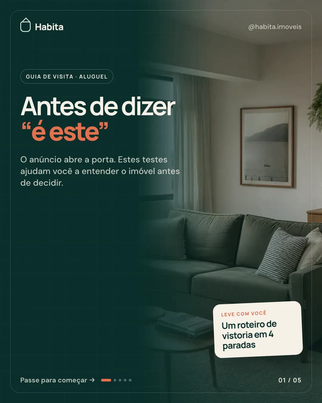 Antes de dizer “é este”